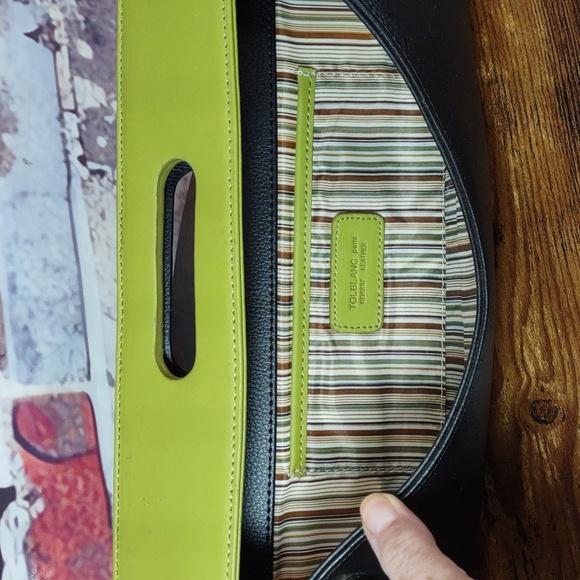 Tolblanc Paris Leather Convertible Clutch Bag - Picture 8 of 12